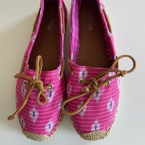 New Sperry Pink Espadrilles, Ladies 7.5